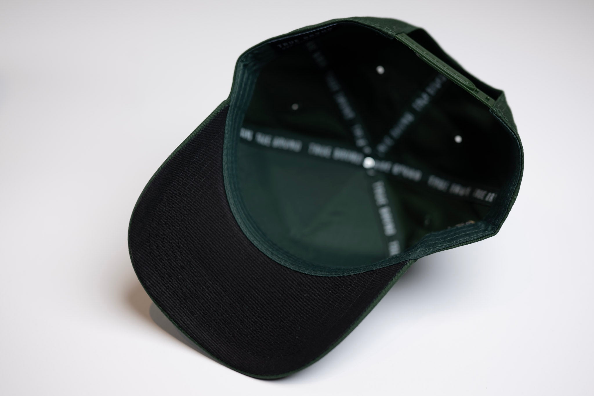 TRUE D HAT - FOREST GREEN w/ Gold