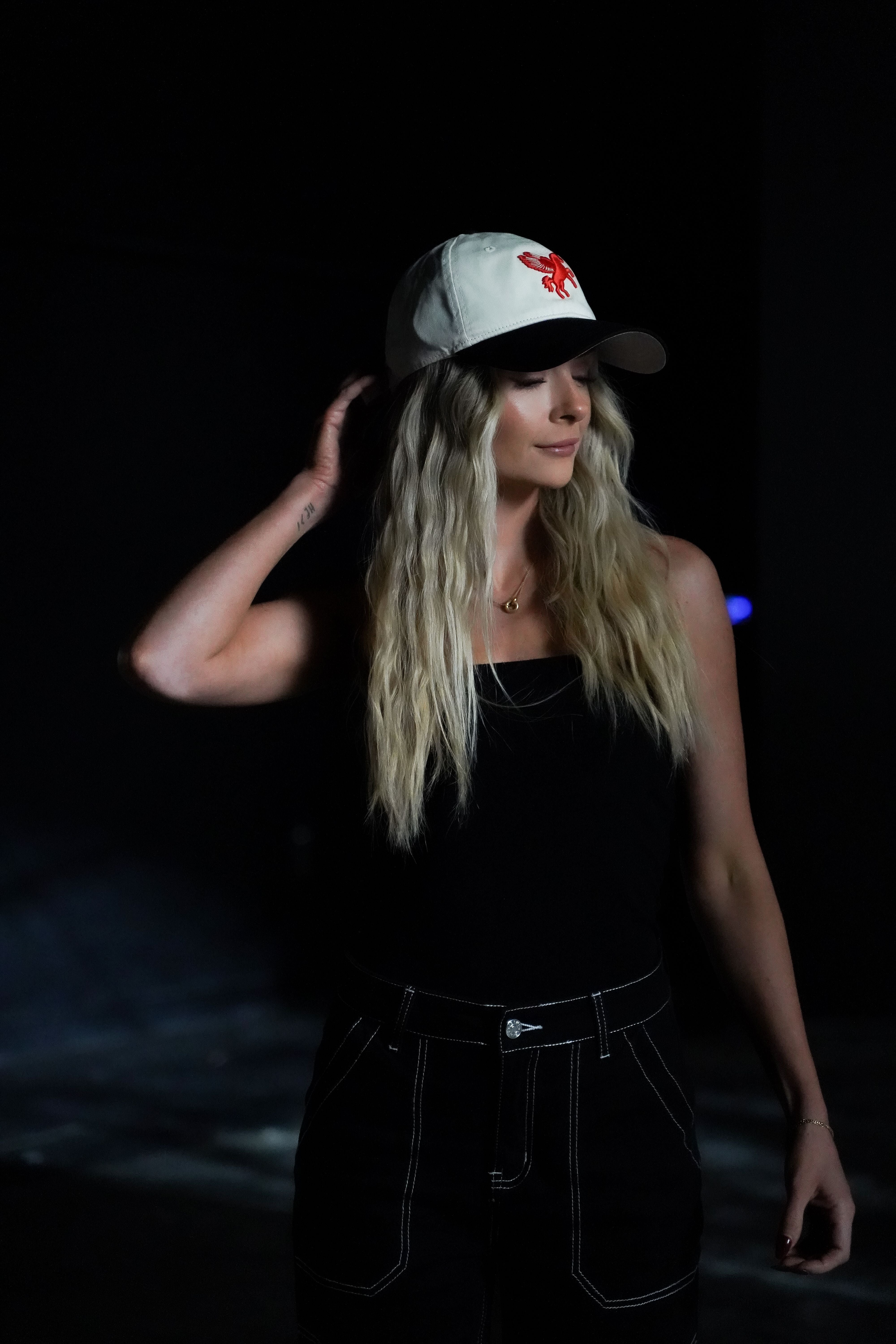 Pegasus Dad Hat - BLACK / OFFWHITE (dad hat)