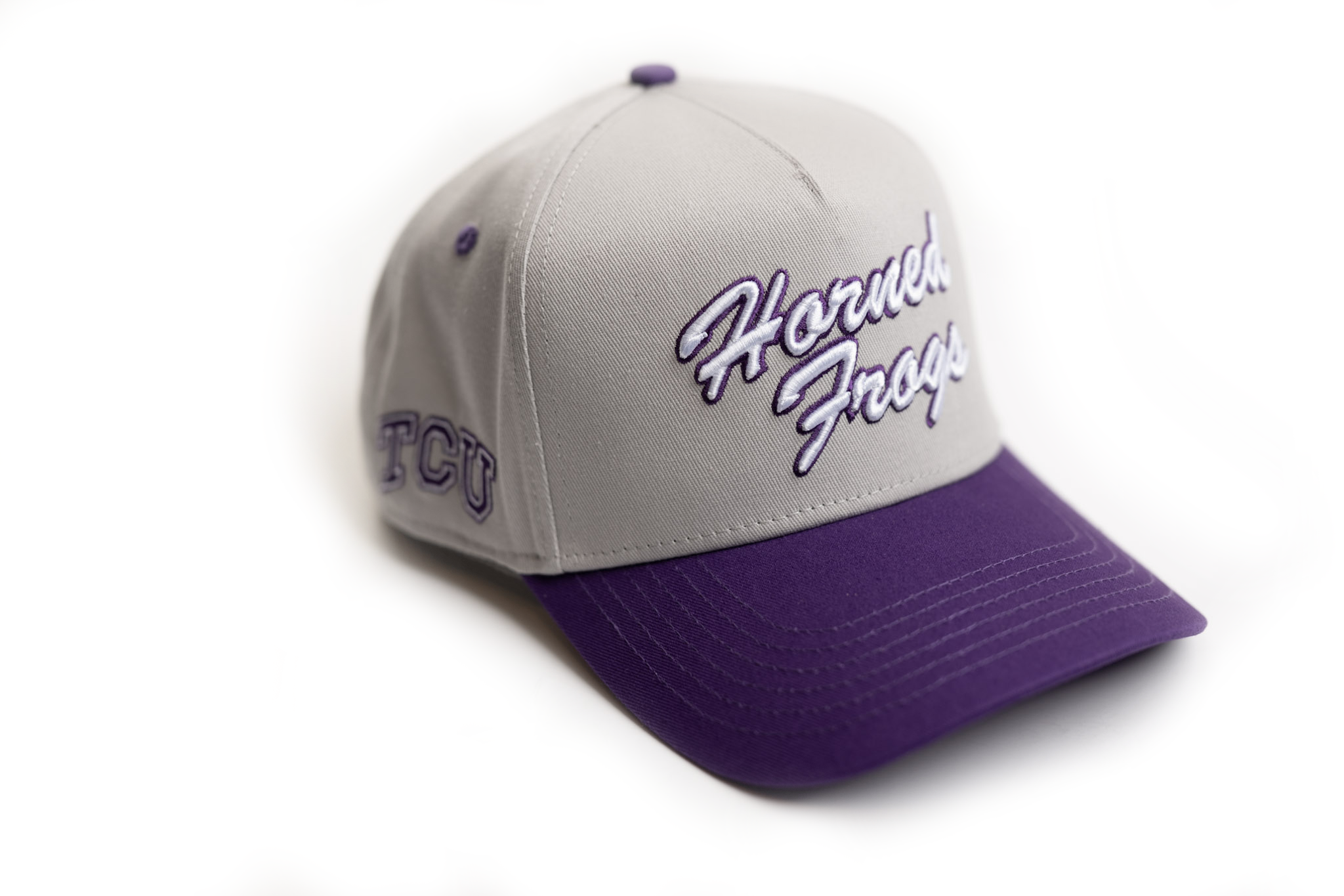 TCU x TRUE BRVND - PURPLE / GRAY SCRIPT