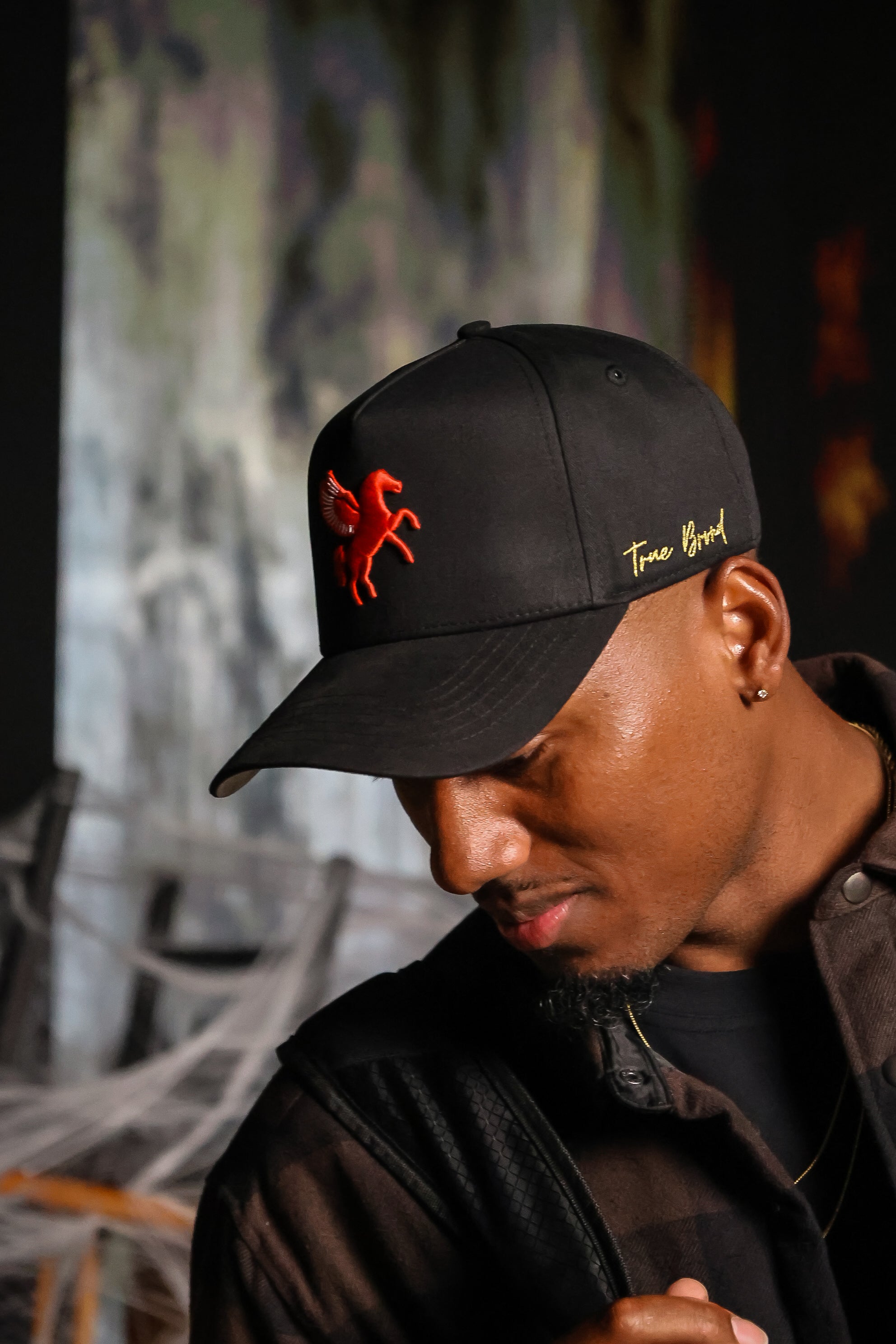 Pegasus snapback - BLACK