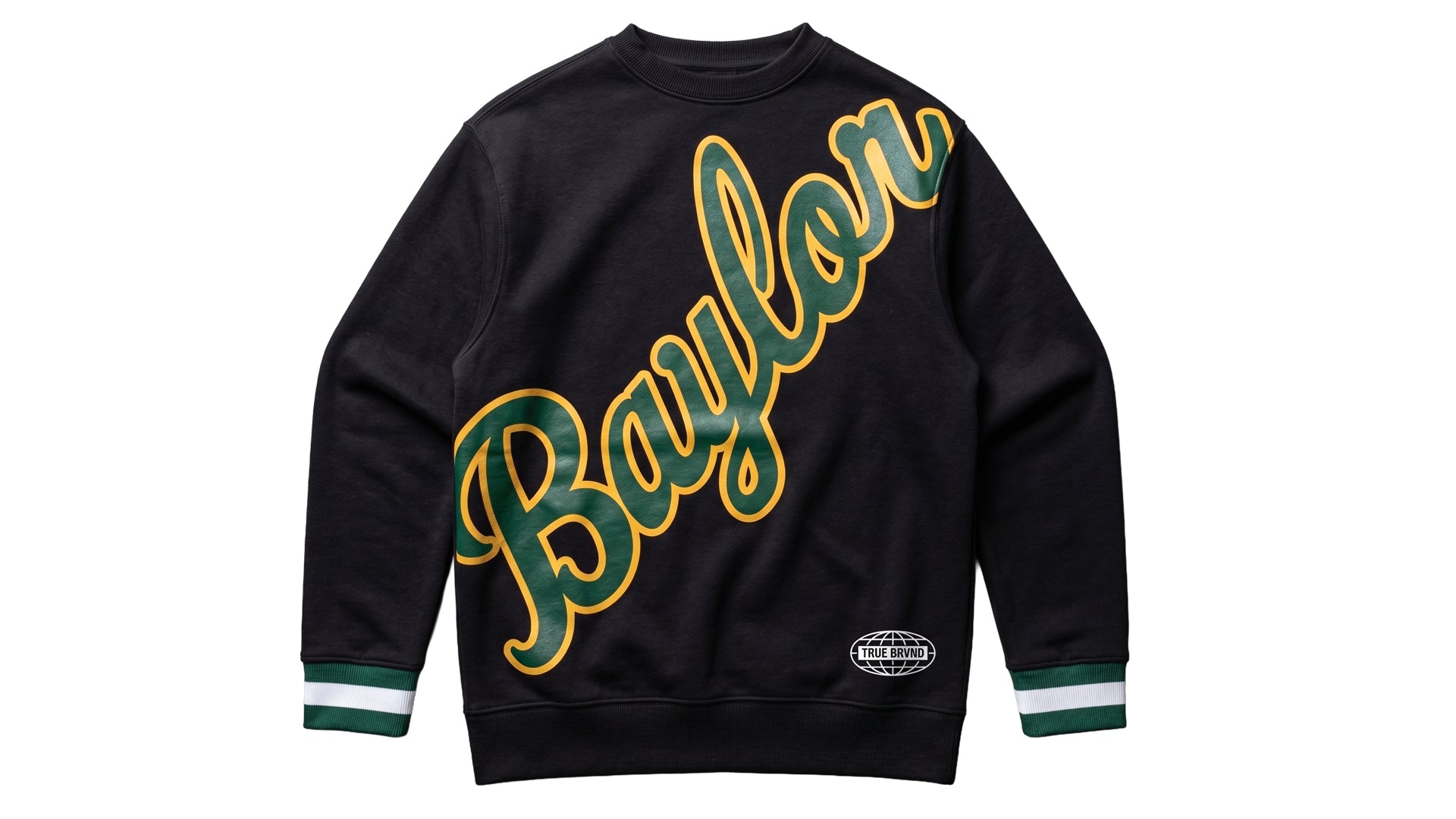Baylor Signature Crewneck - BLACK