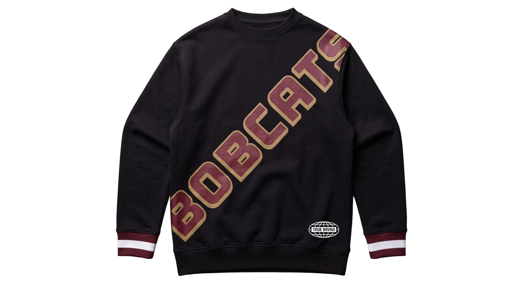 TXST Bobcats Signature Crewneck - BLACK