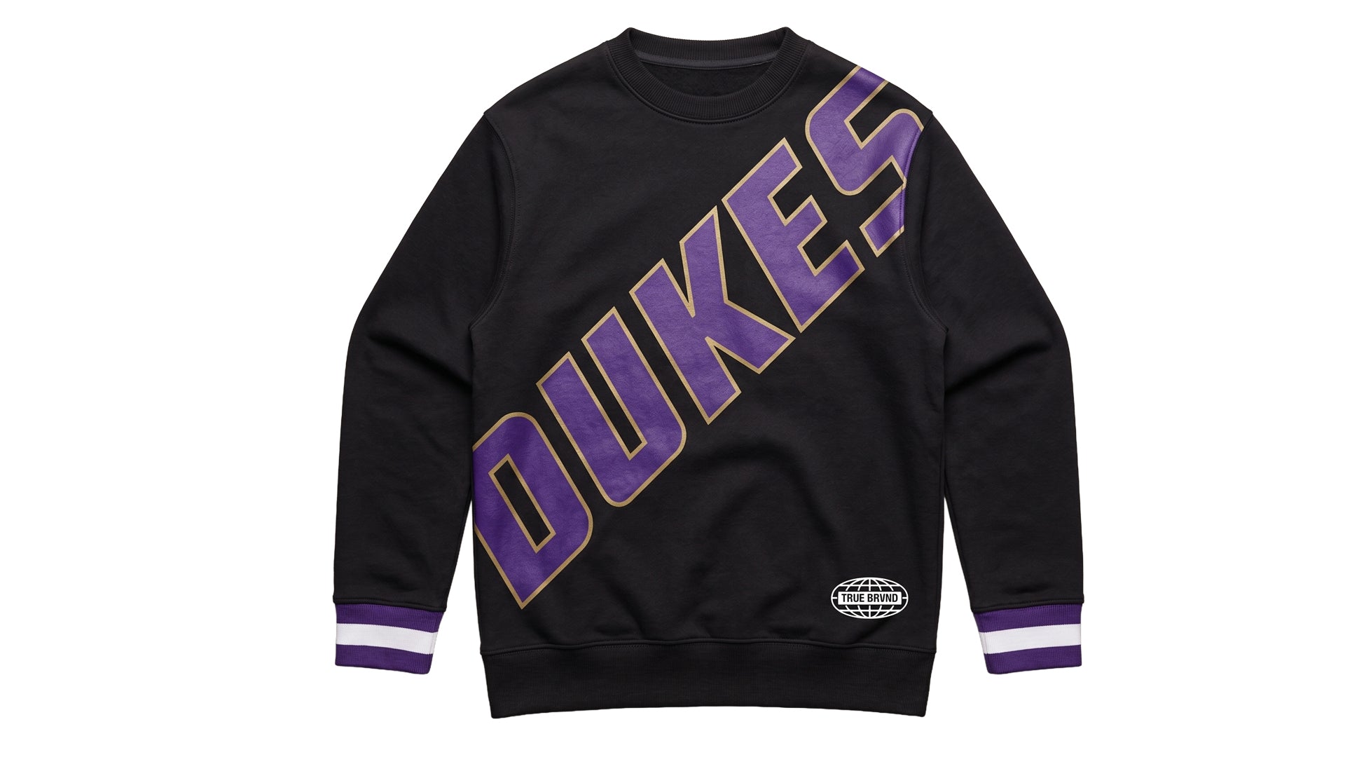 JMU Dukes Signature Crewneck - BLACK