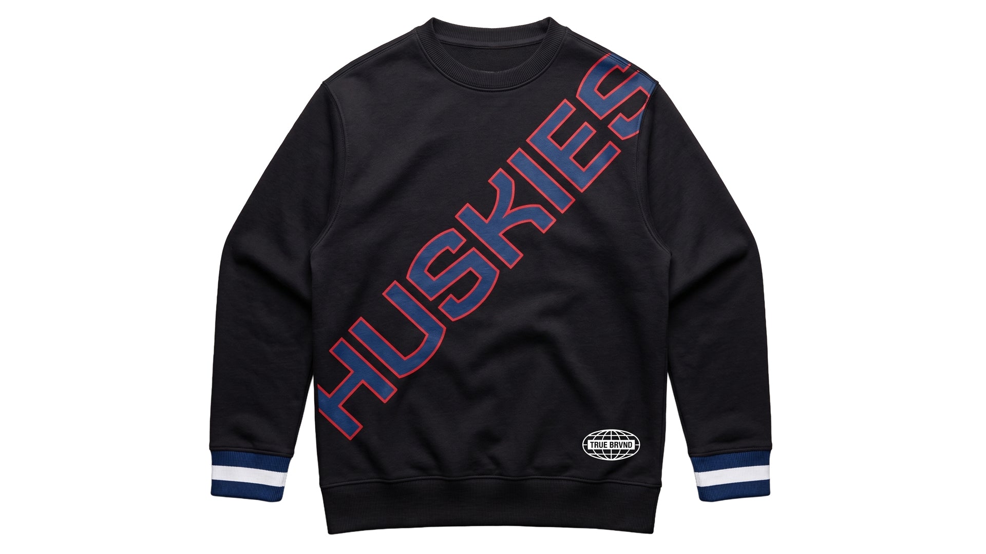 UCONN Huskies Signature Crewneck - BLACK