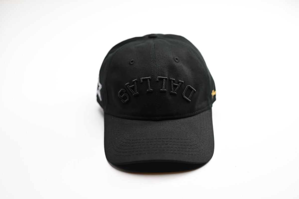 Dallas Cowboys x True Brvnd - DAD HAT : BLACK TONAL