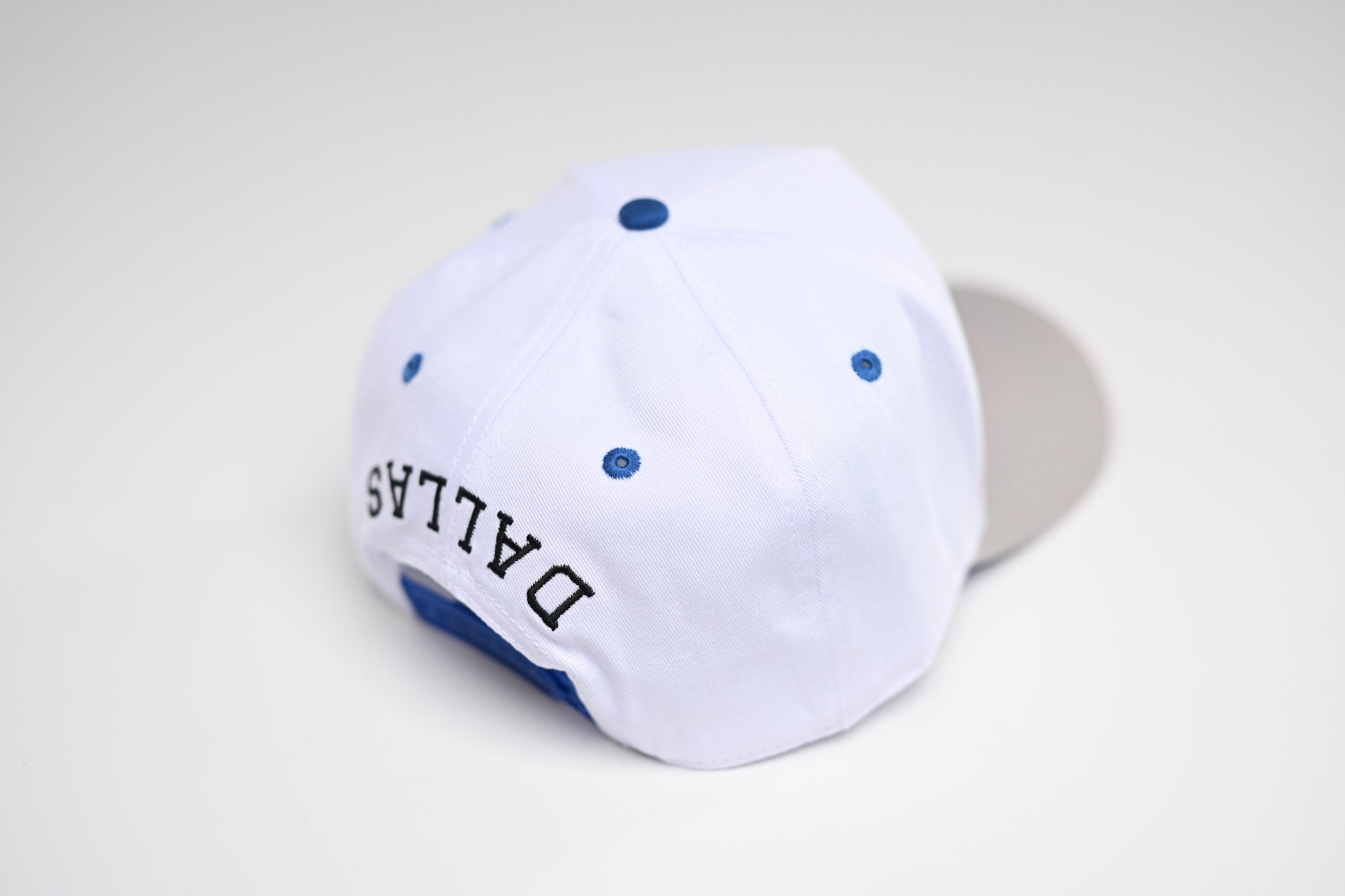 Inline D snapback - WHT / RYL
