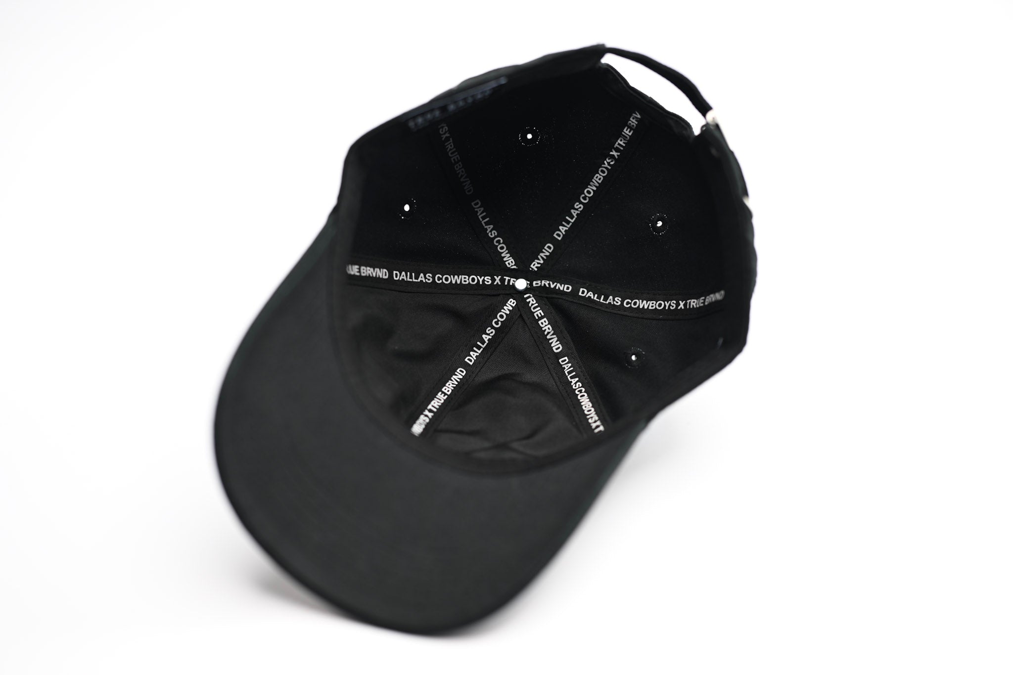 Dallas Cowboys x True Brvnd - DAD HAT : BLACK TONAL
