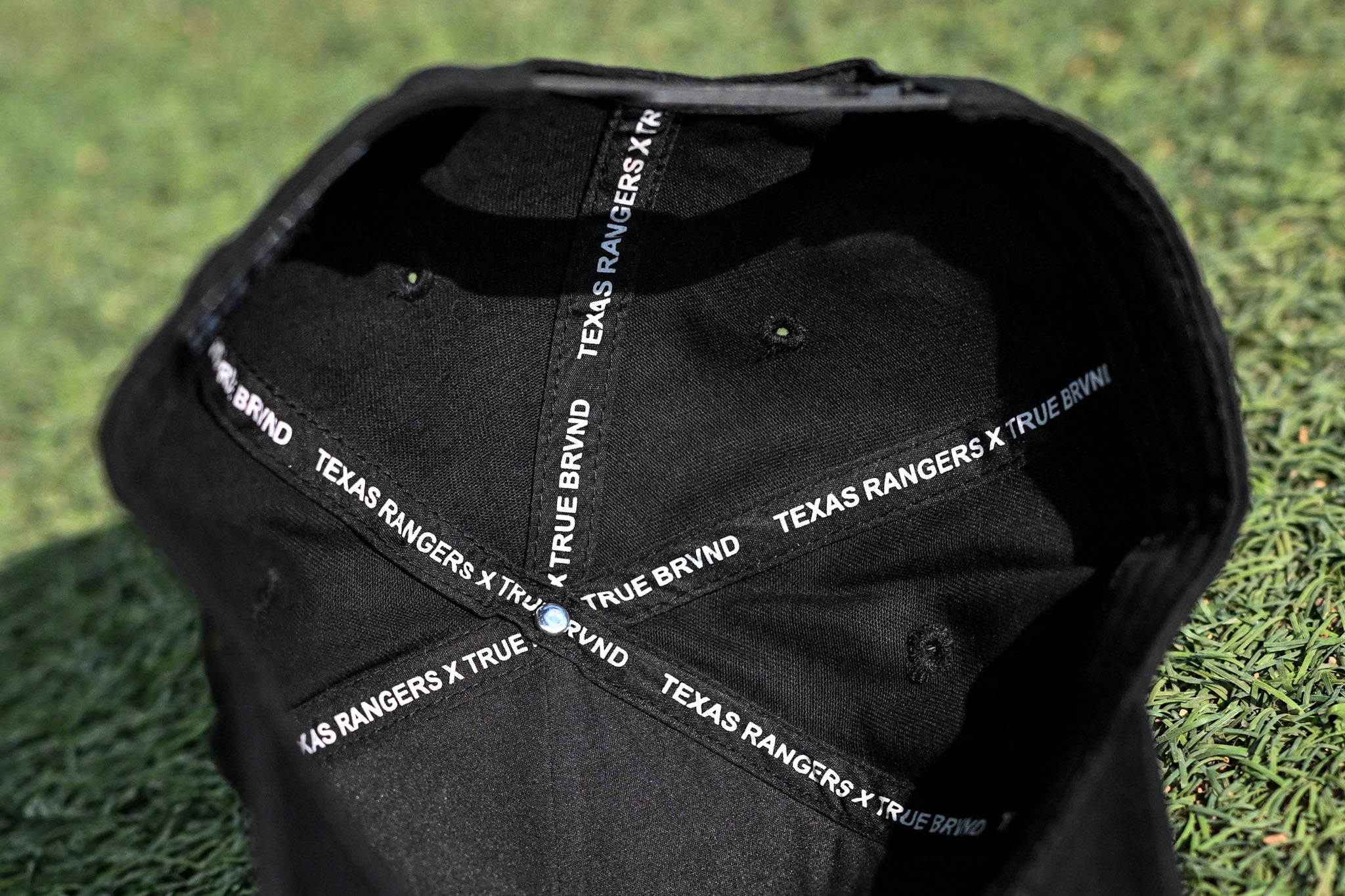 Texas Rangers x True Brvnd - BLACK TONAL USD TEX