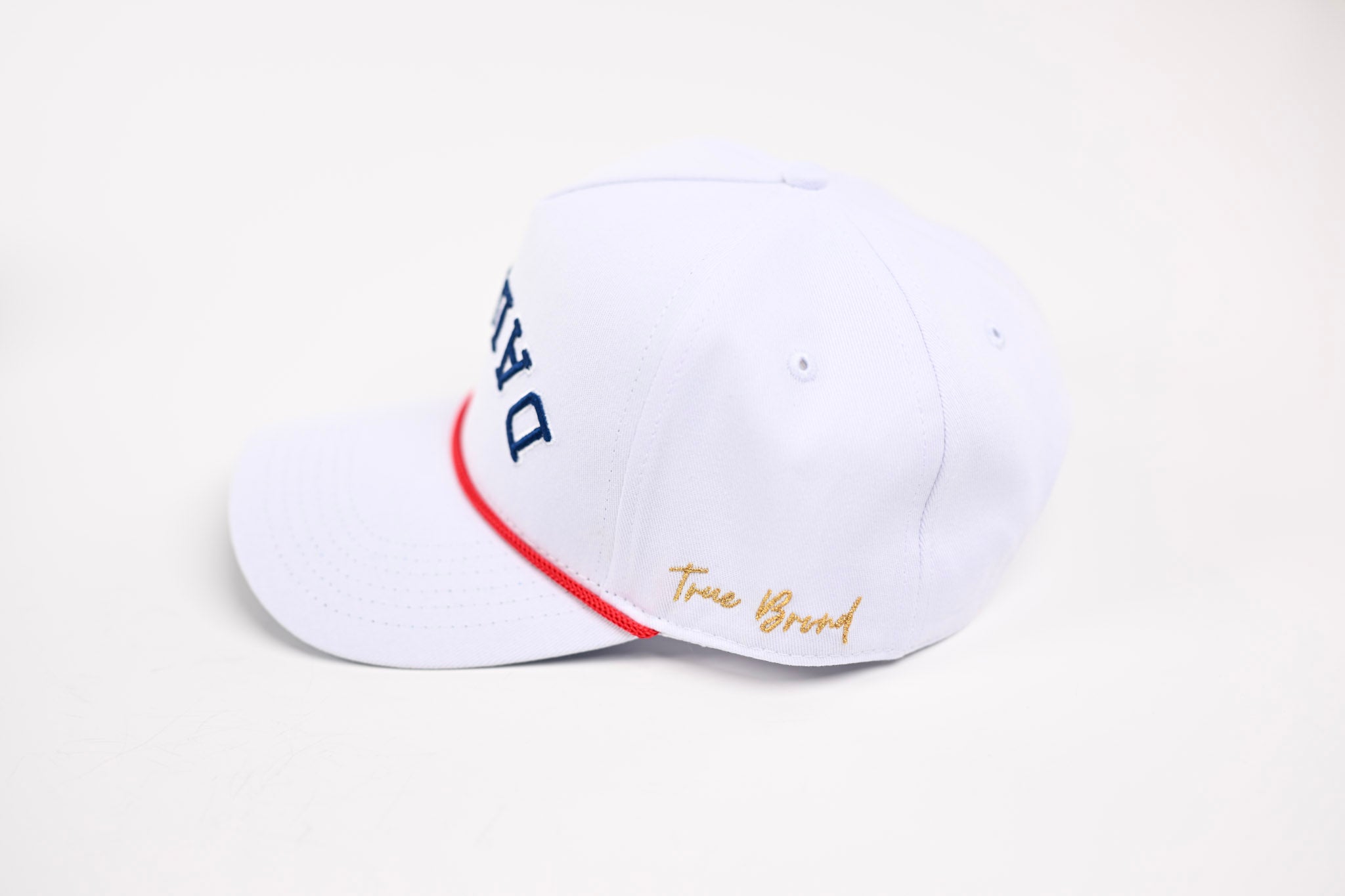 Precurved Classic Dallas snapback - RED WHITE BLUE