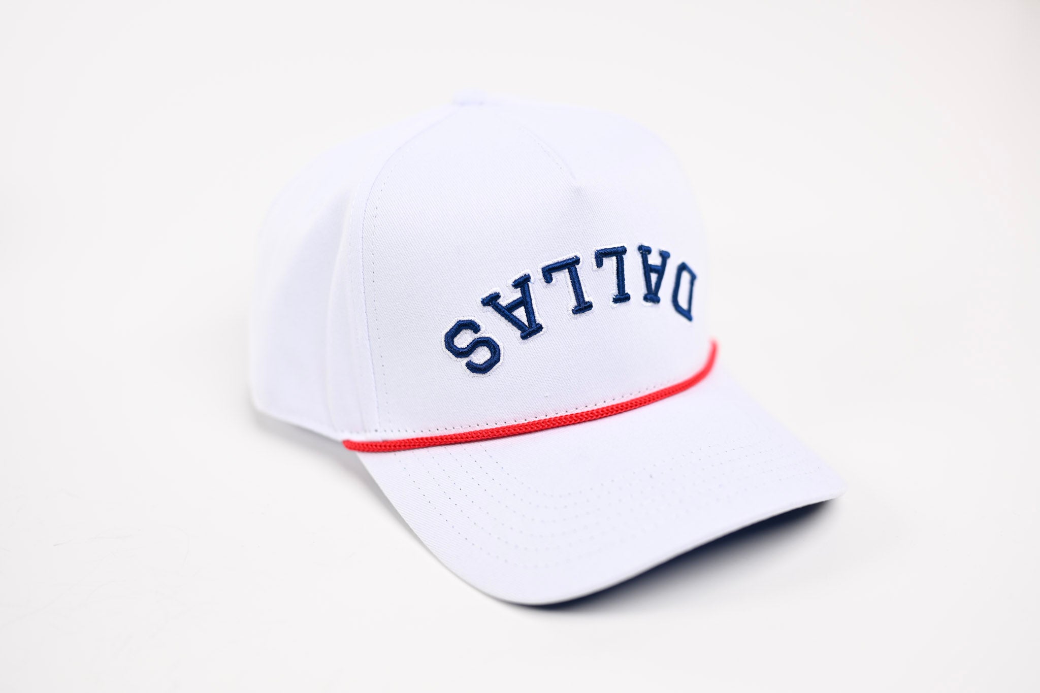 Precurved Classic Dallas snapback - RED WHITE BLUE