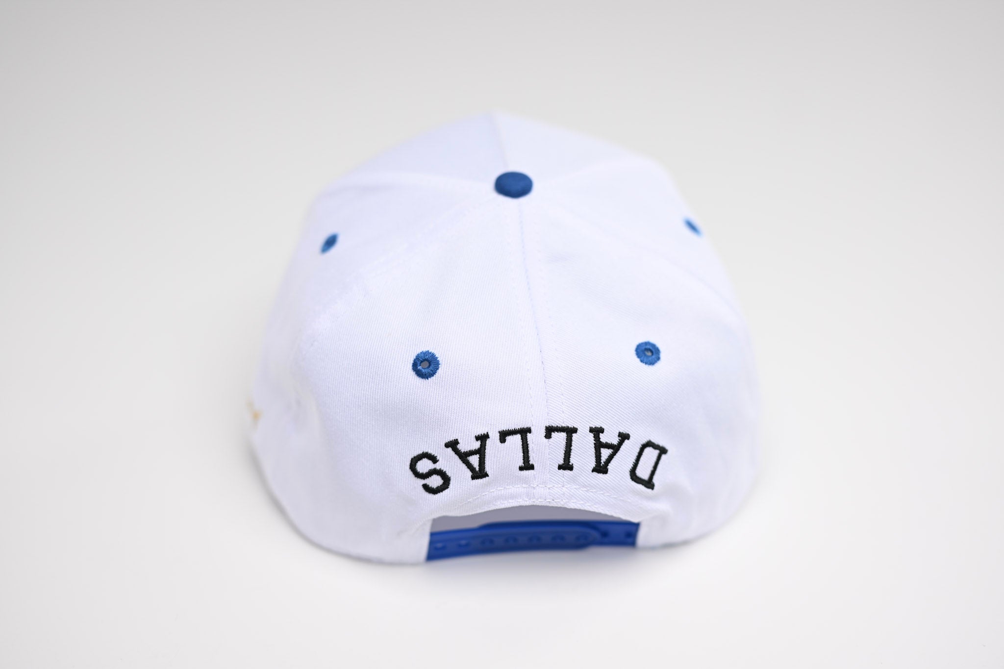 Inline D snapback - WHT / RYL