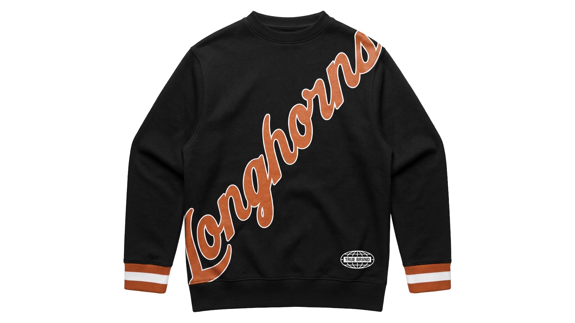 UT Longhorns Signature Crewneck - BLACK