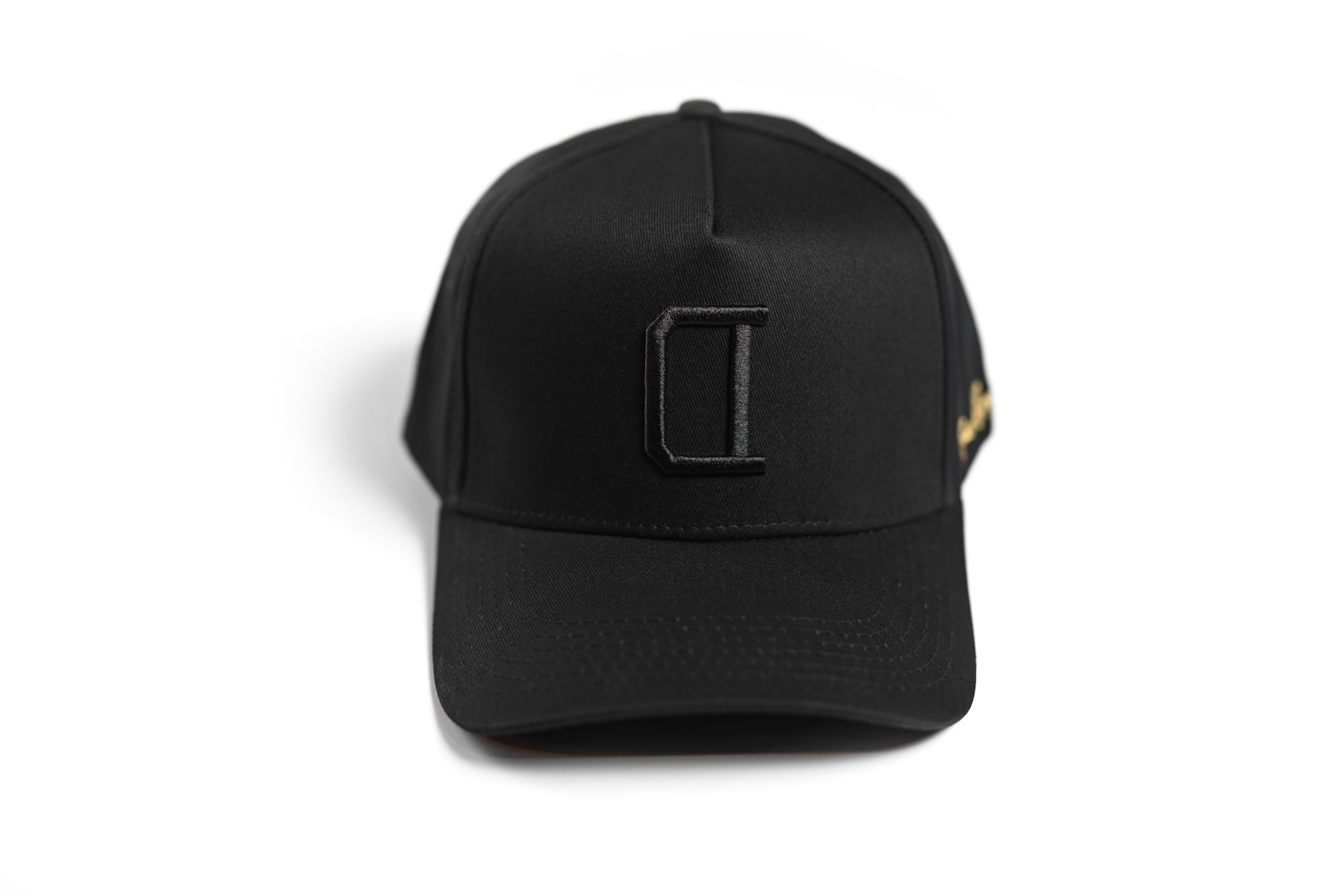 V2 Precurved snapback - BLACK / BLACK