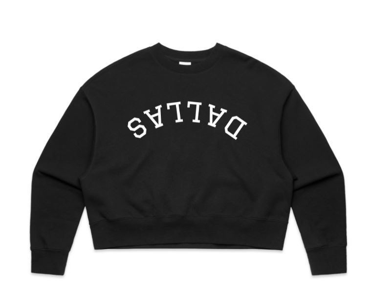 Women's oversized classic crewneck sweater (multiple colors)