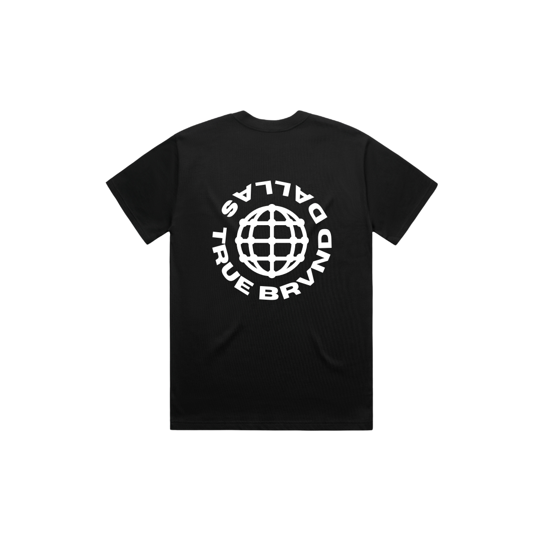 Global Tee - Black/White