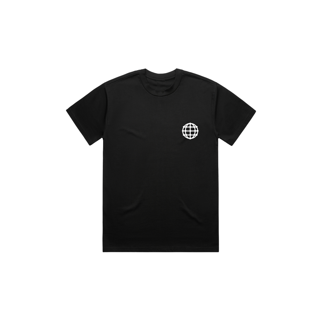 Tower Tee - Black/White