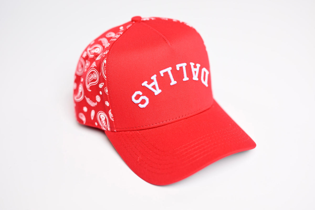red dallas cowboys hat