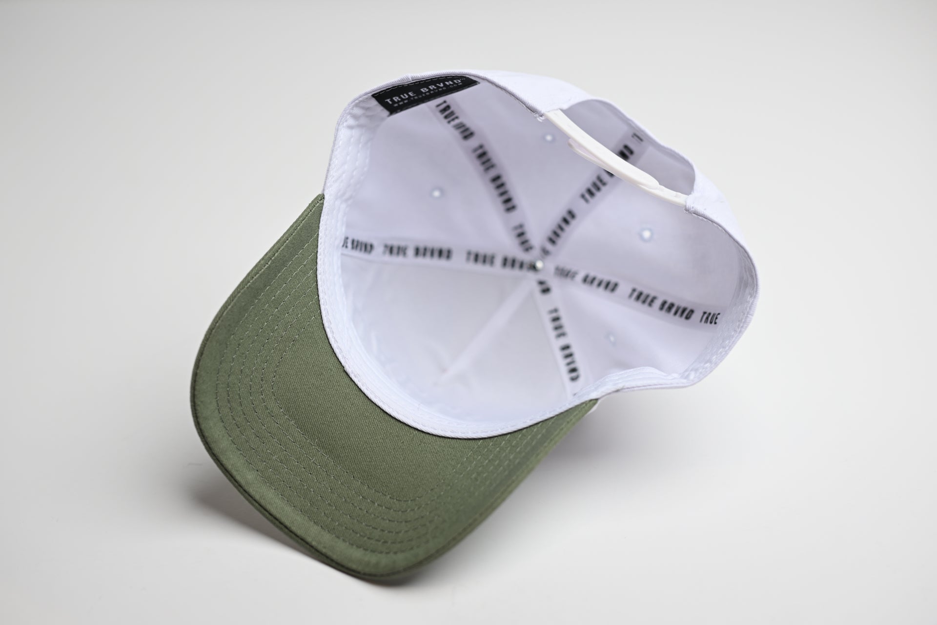 Precurved Dallas snapback - SAGE / WHITE