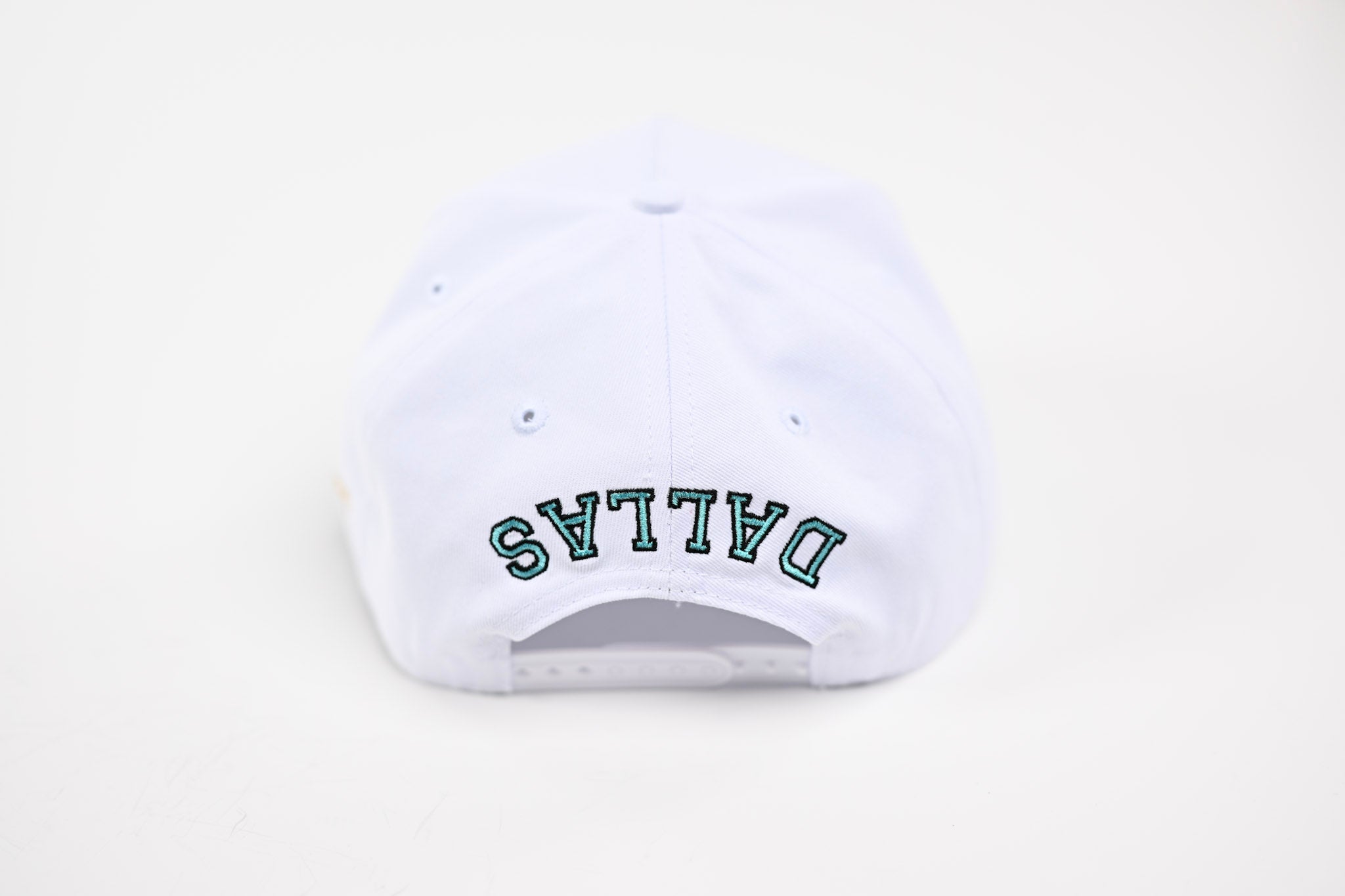 NEON V2 Precurved snapback - WHITE / BLUE