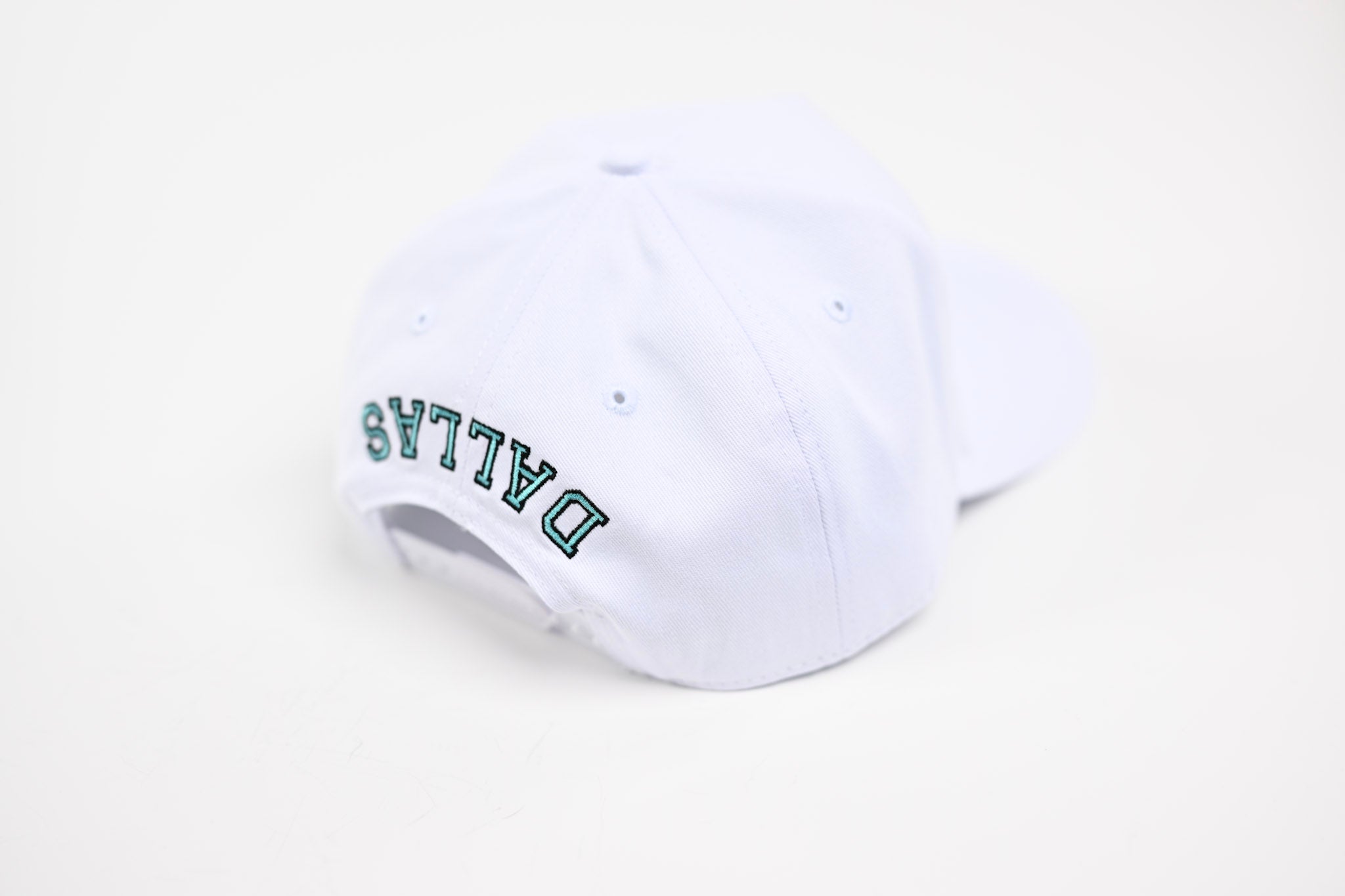 NEON V2 Precurved snapback - WHITE / BLUE