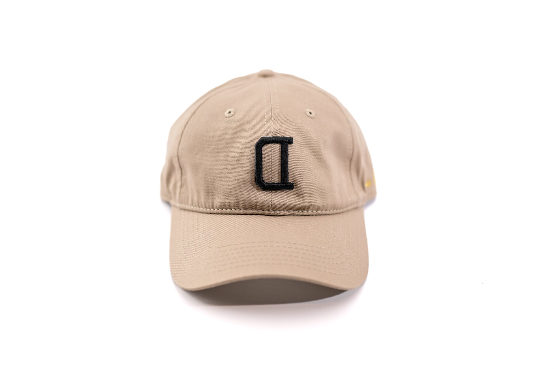 Dad Hat V2 - SAND w/ BLACK
