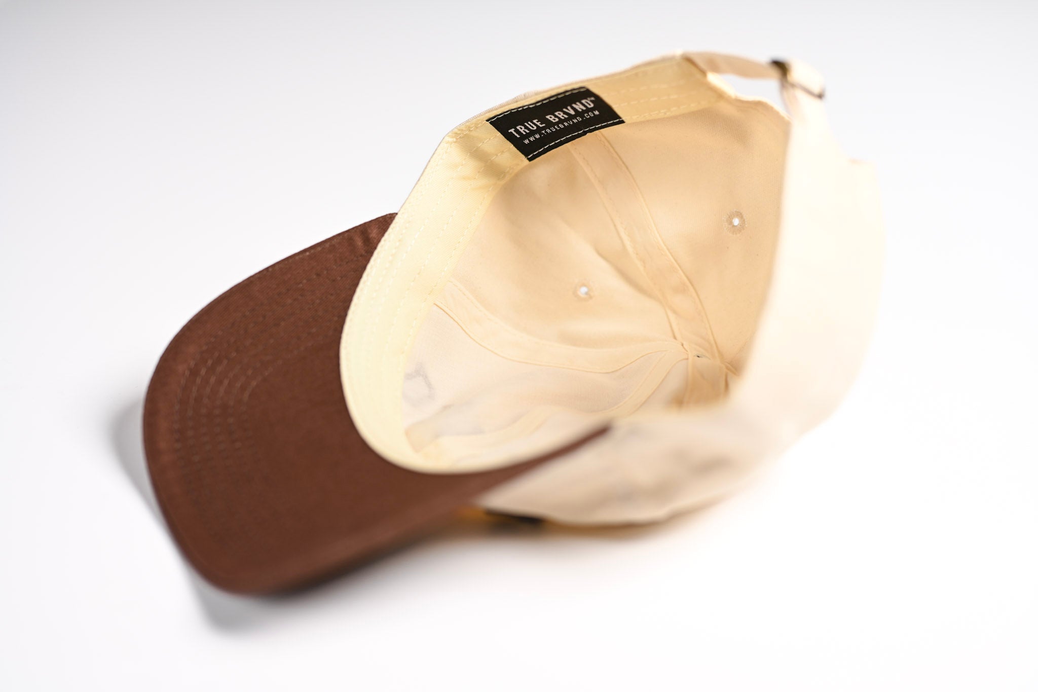Dad Hat - BROWN OFFWHITE