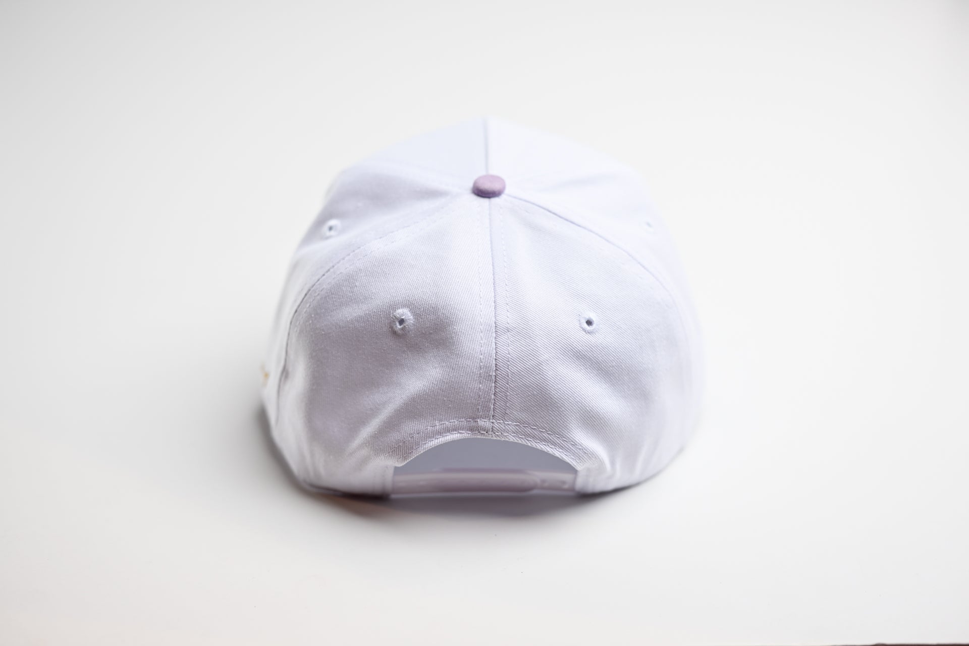 Precurved Dallas snapback - LAVENDER / WHITE