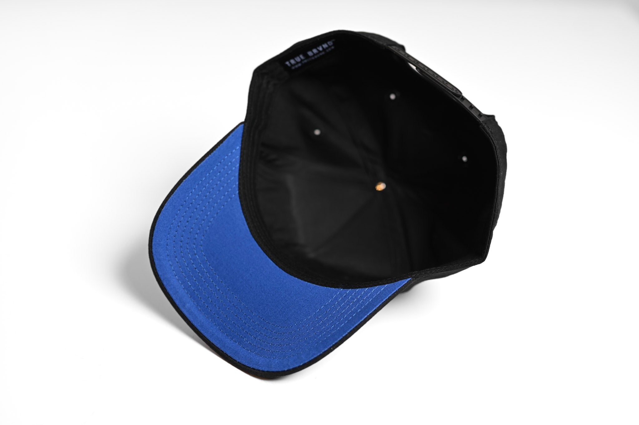ROYAL underbill Precurved Dallas snapback - BLACK w/royal