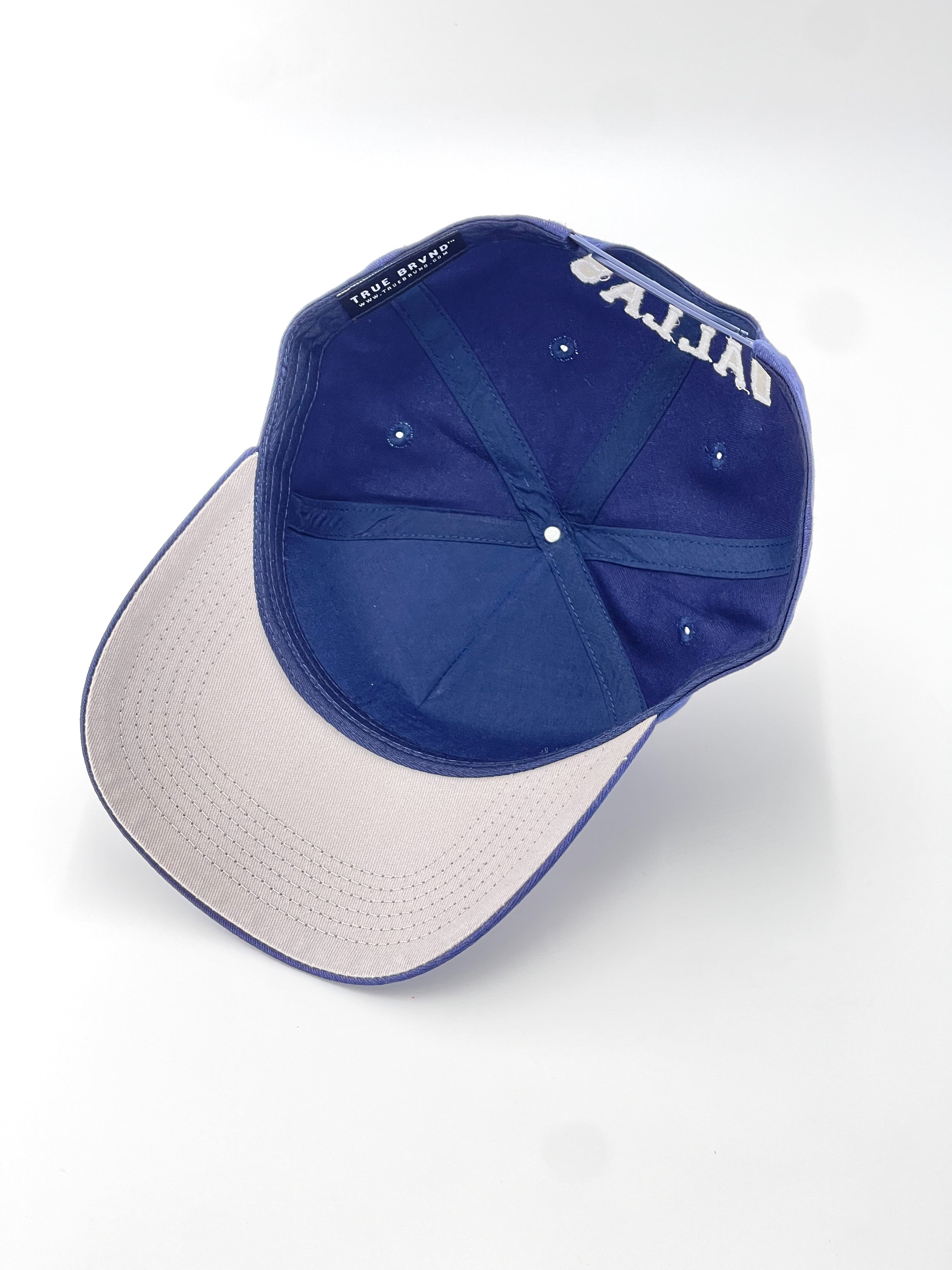 V2 Precurved snapback - NAVY / WHITE