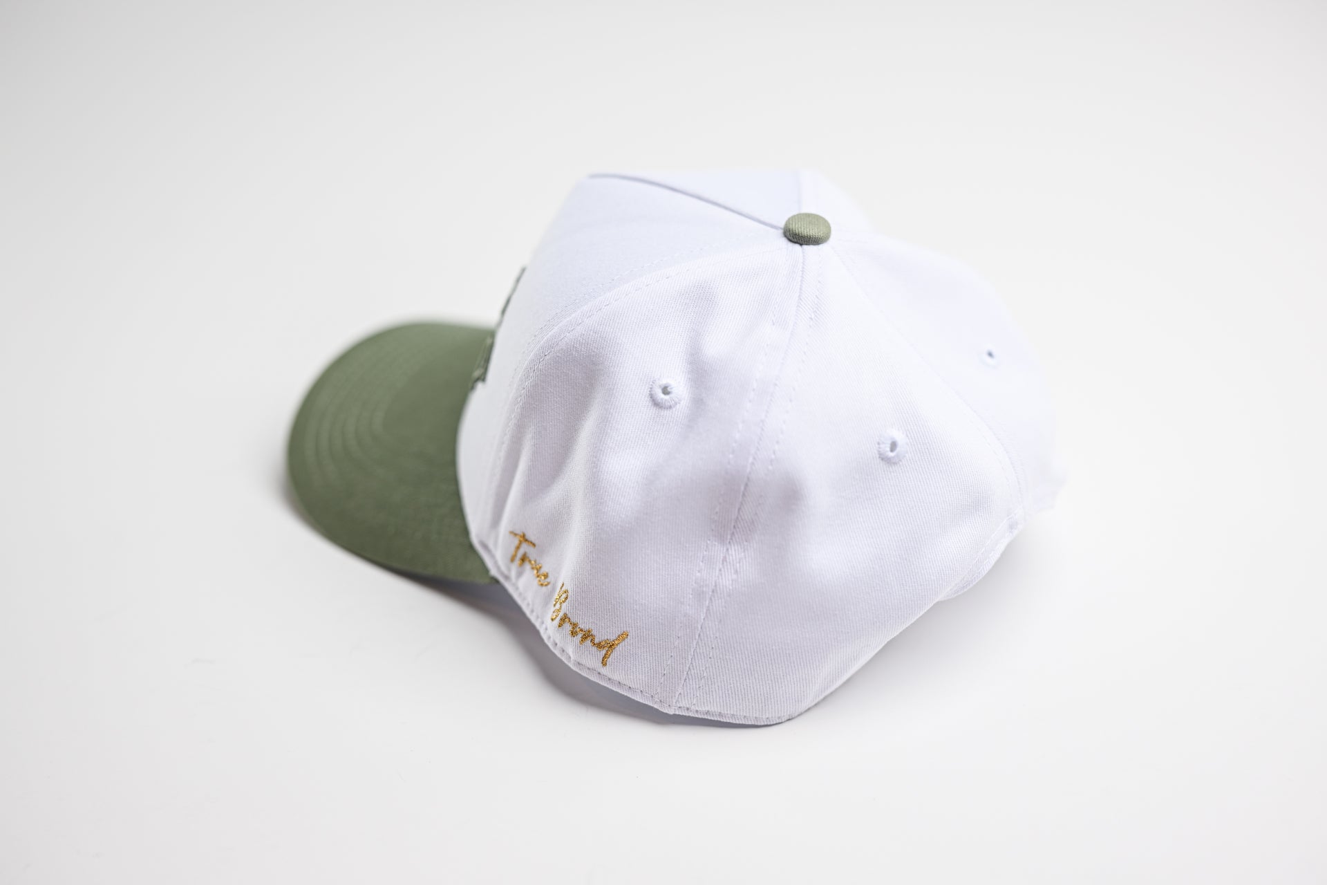 Precurved Dallas snapback - SAGE / WHITE