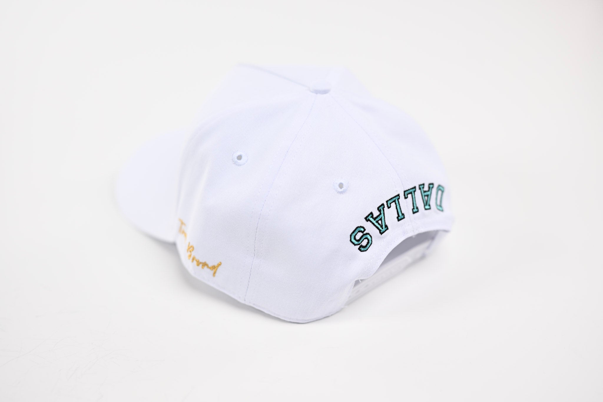 NEON V2 Precurved snapback - WHITE / BLUE