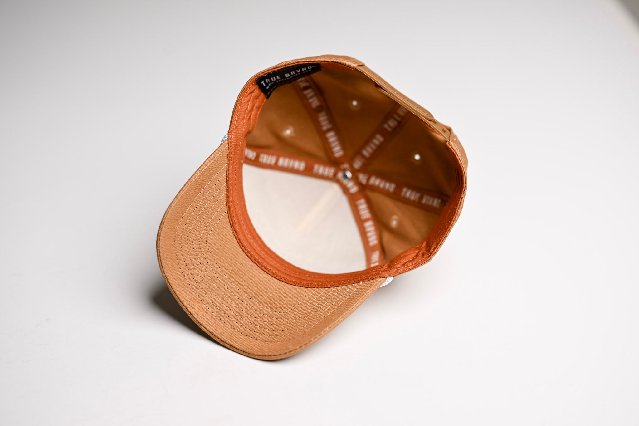 KIDS snapback - CAMEL / OFFWHITE