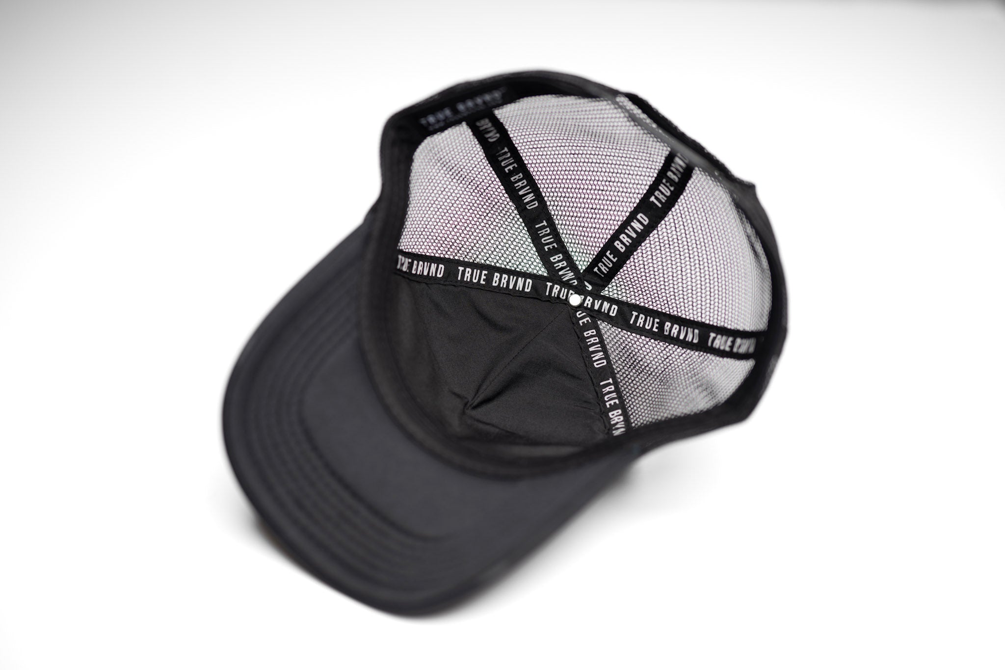 Upside Down Dallas trucker hat - Black – True Brvnd