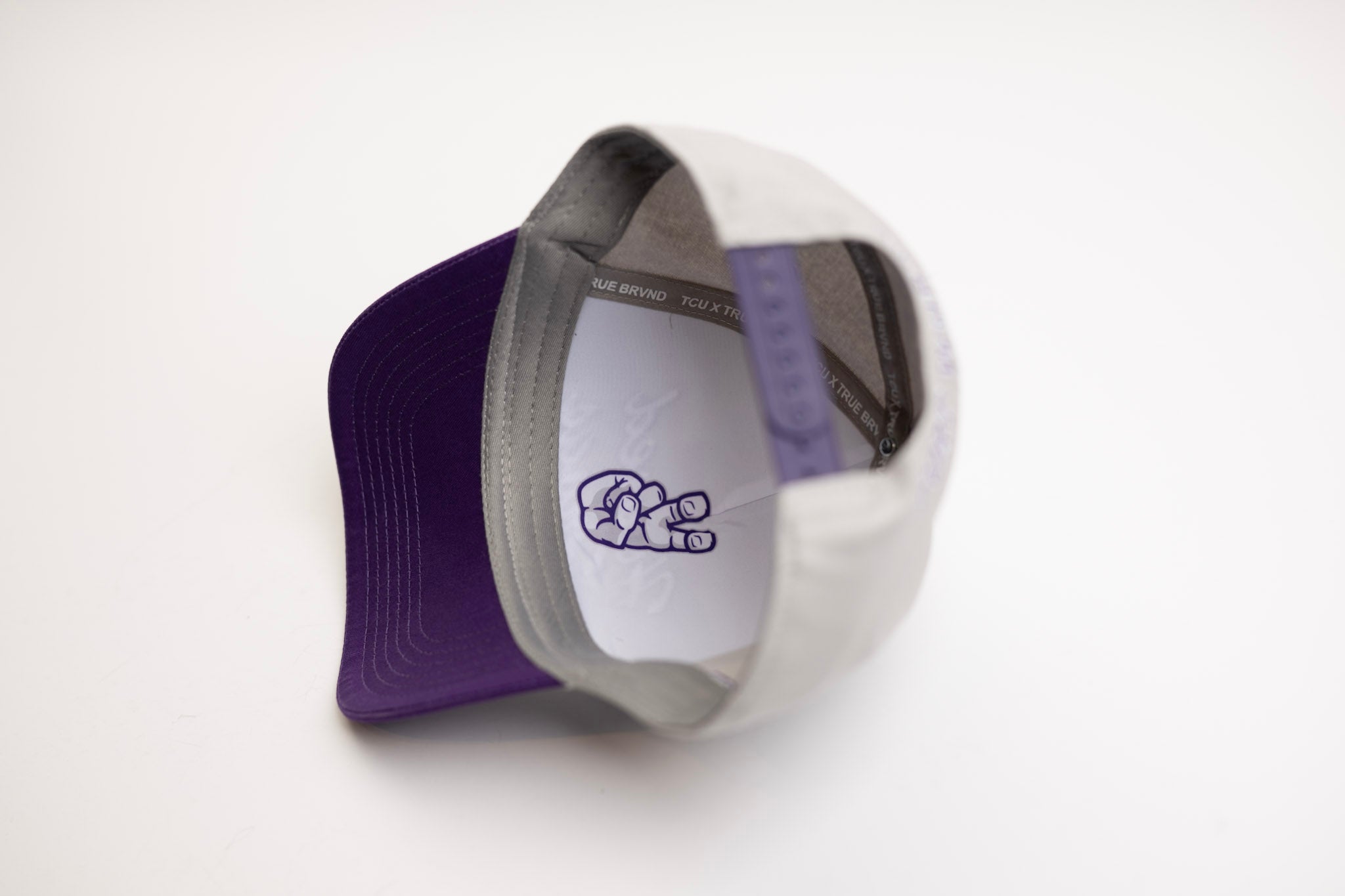 TCU x TRUE BRVND - PURPLE / GRAY SCRIPT