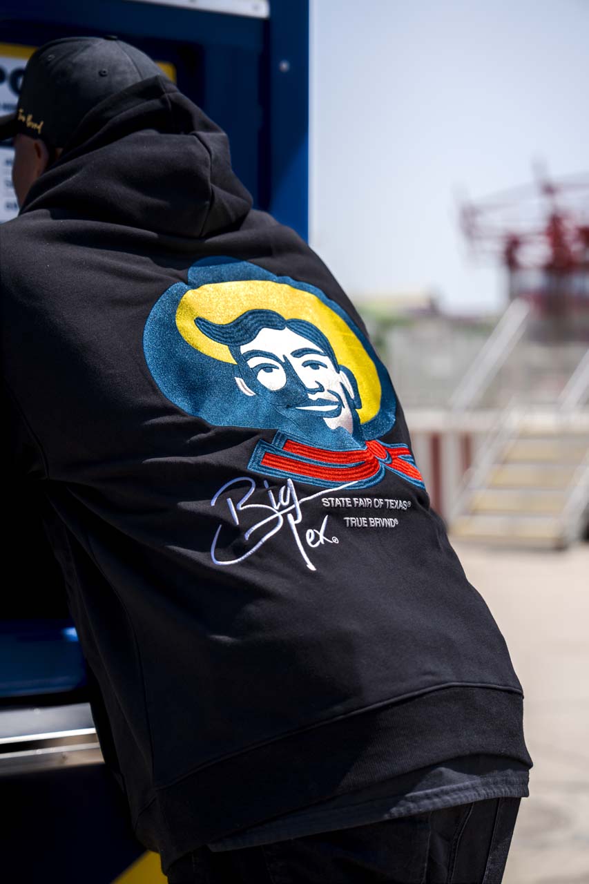State Fair Hoodie (Big Tex) - BLACK
