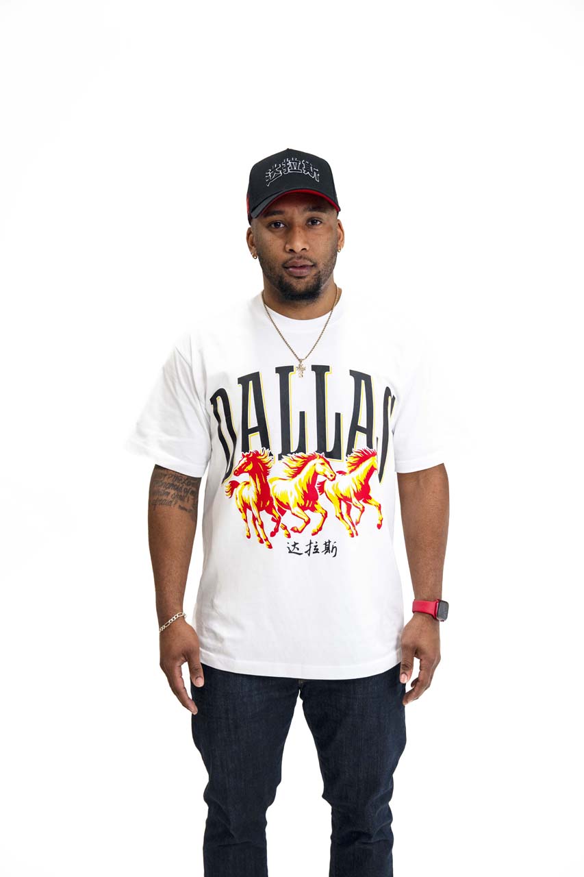Year of the Horse Shirt (Dallas) - WHITE