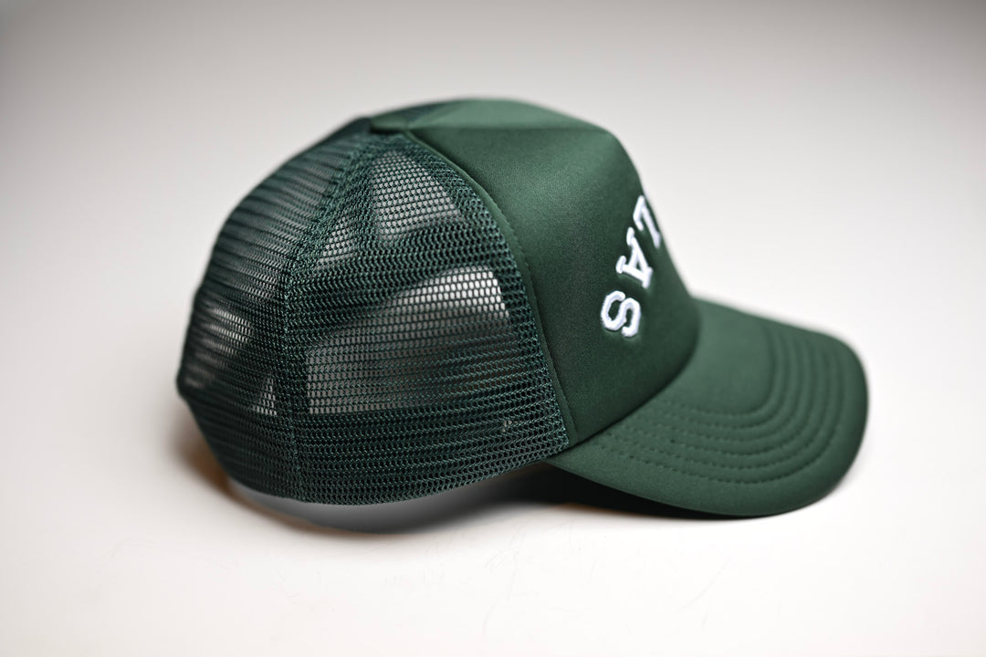 Trucker USD snapback - FOREST GREEN