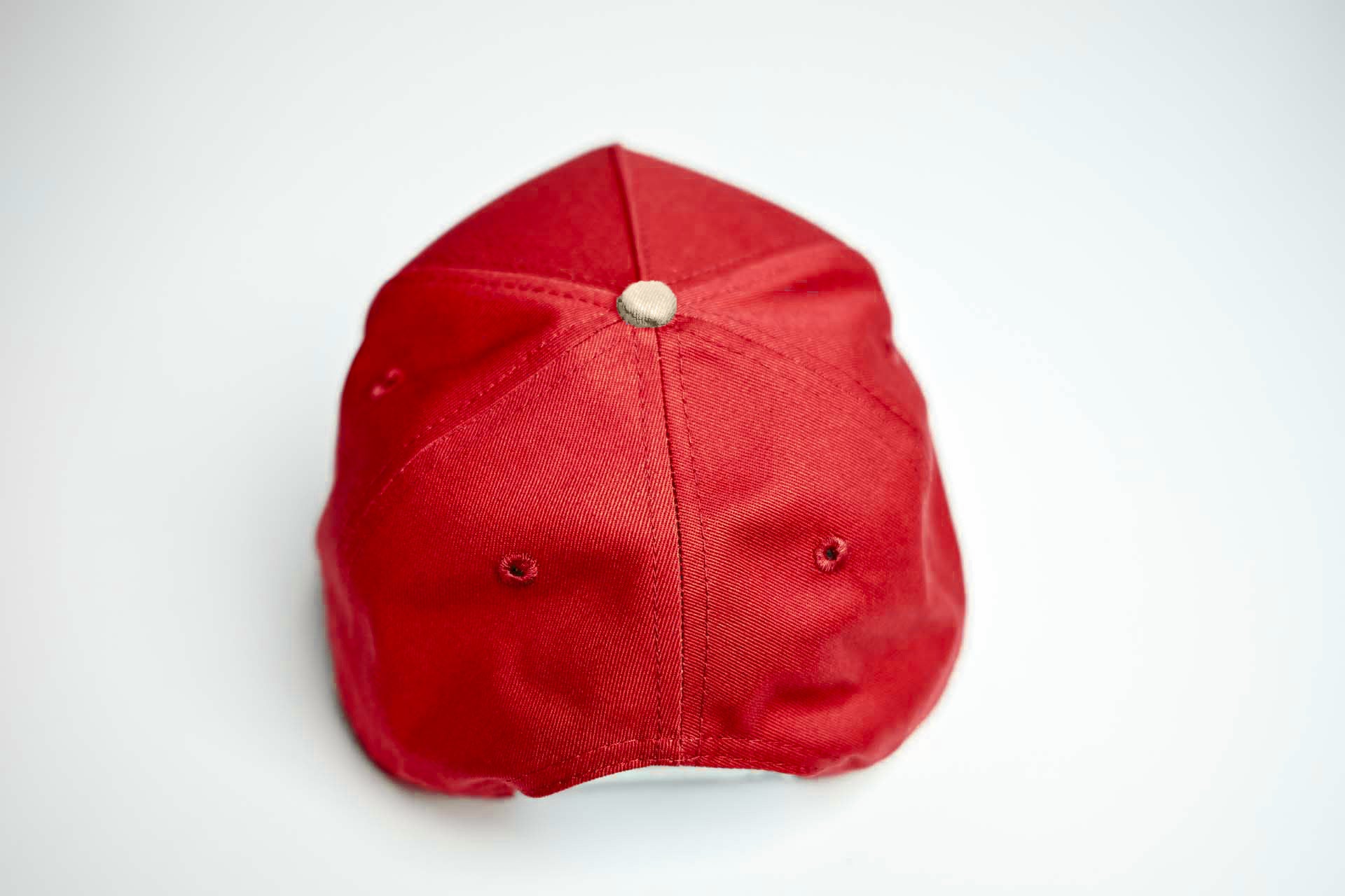 Precurved Dallas snapback - OFFWHITE / RED