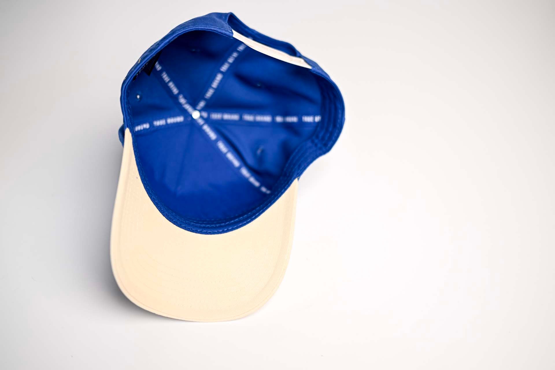 Precurved Dallas snapback - OFFWHITE / ROYAL