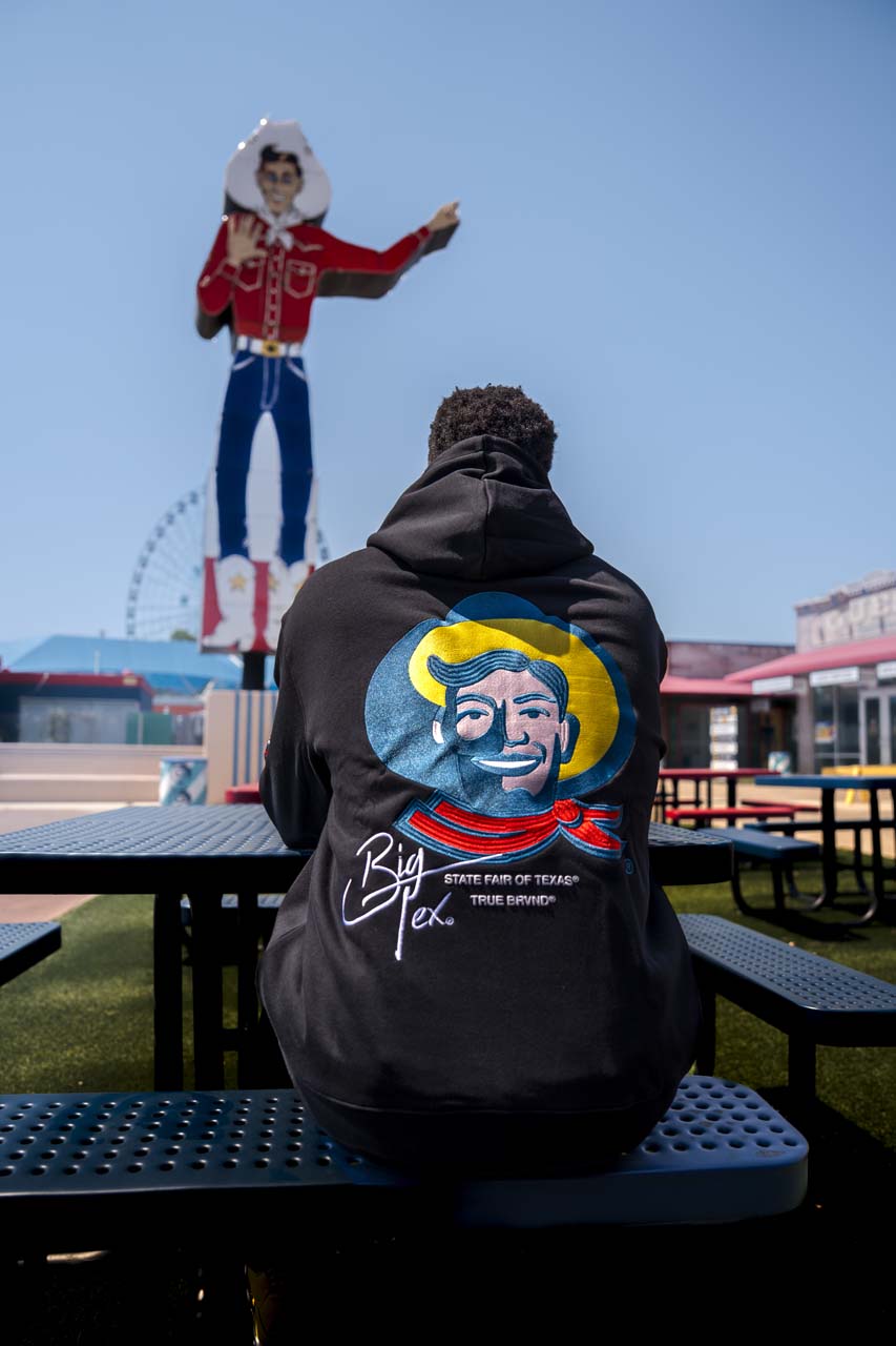 State Fair Hoodie (Big Tex) - BLACK
