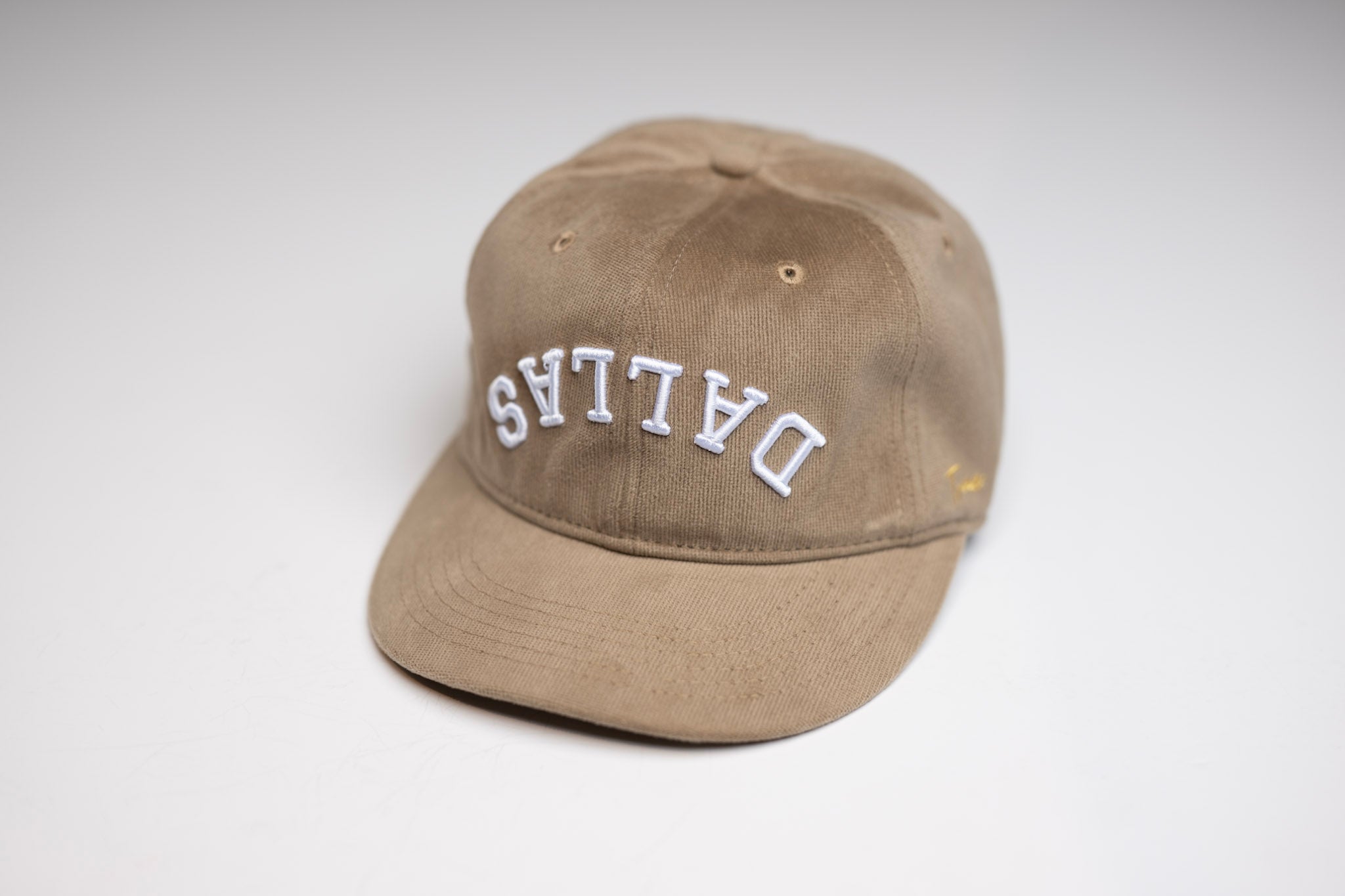 YOUTH Corduroy dad hat - CAMEL