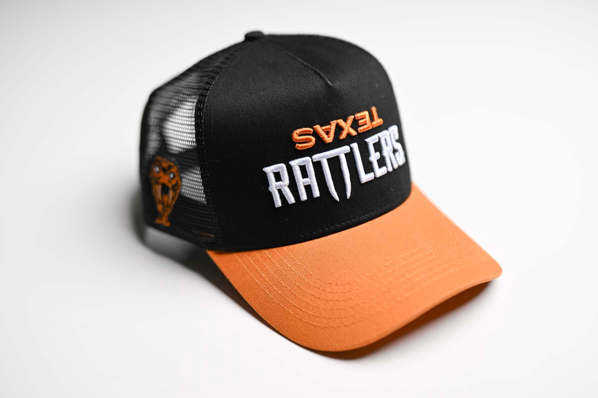 Texas Rattlers Trucker - ORANGE / BLACK