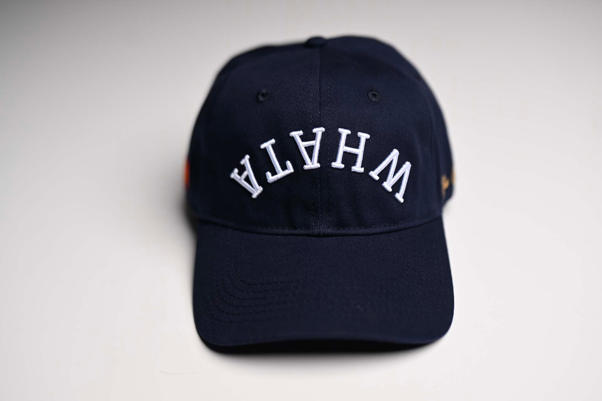 WHATABURGER Dad Hat - NAVY (dad hat)