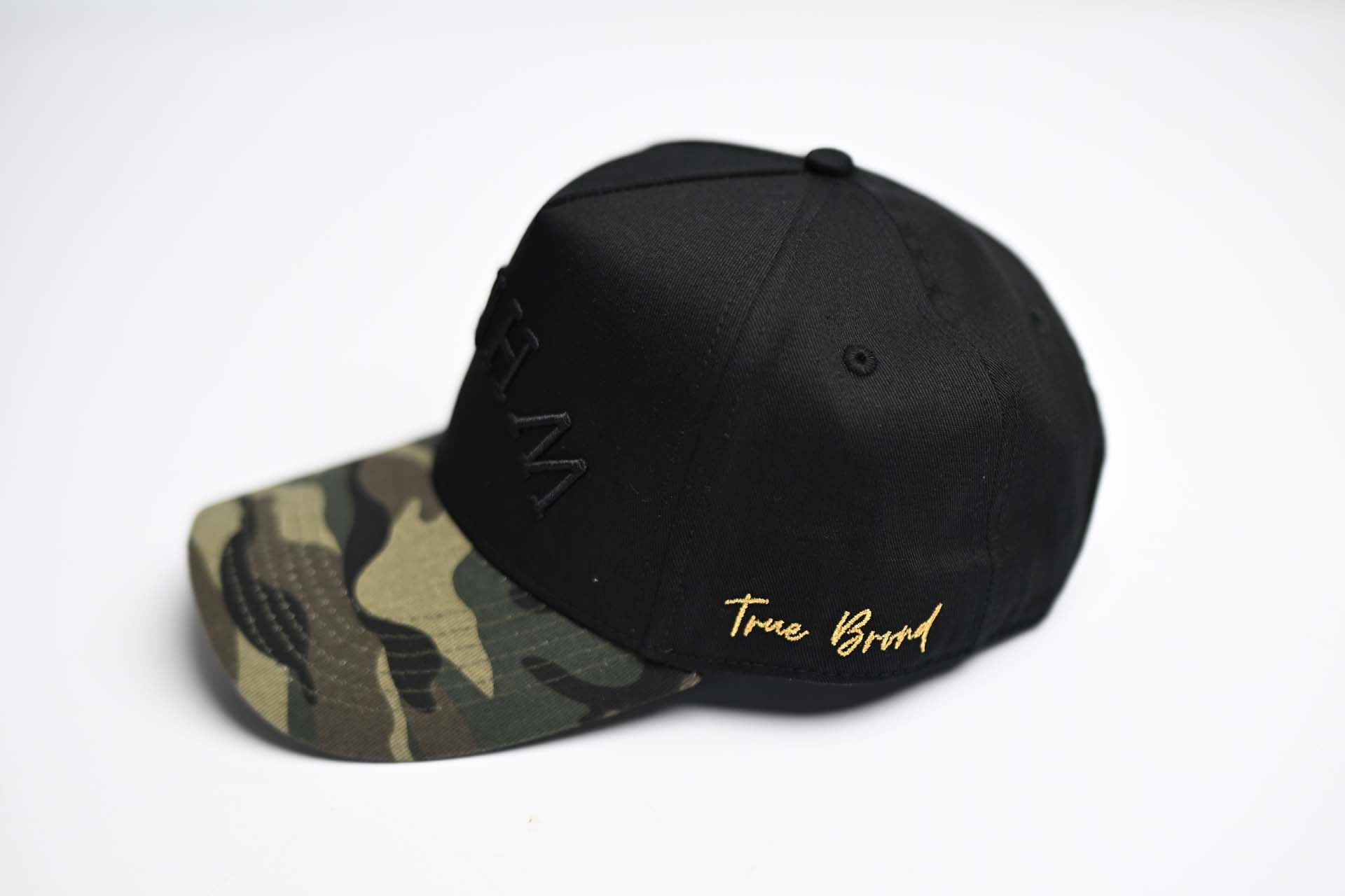 WHATABURGER snapback - CAMO / BLACK