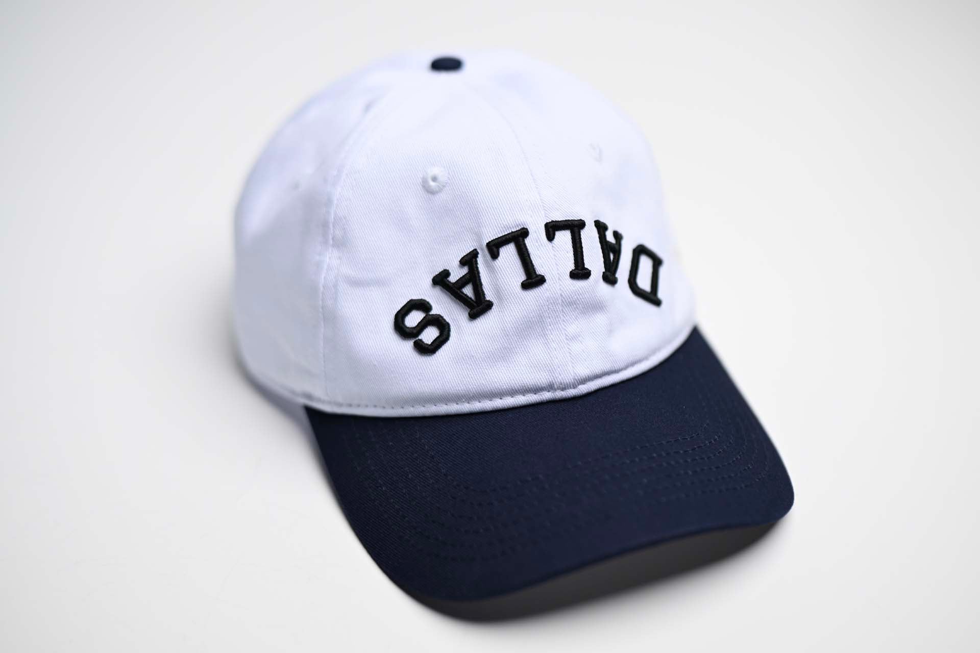 Dad Hat - NAVY / WHITE