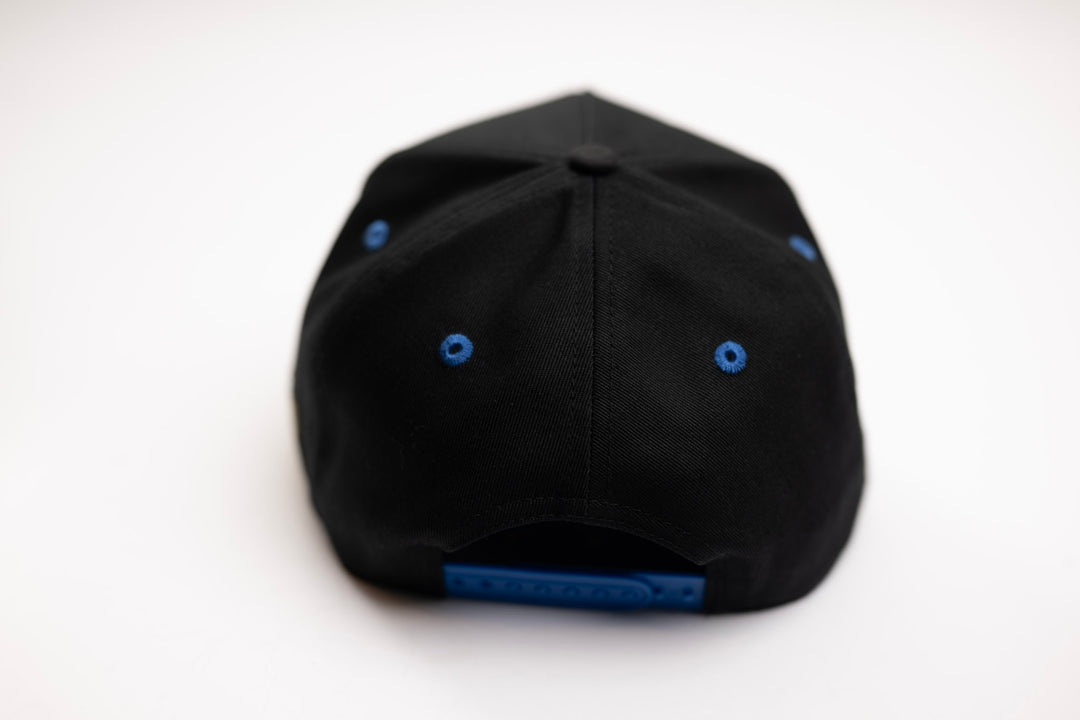 TRUE D HAT - BLACK w/ Blue