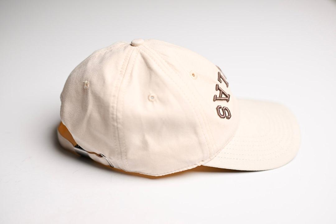 Cream collection - Suede Dad Hat / Offwhite