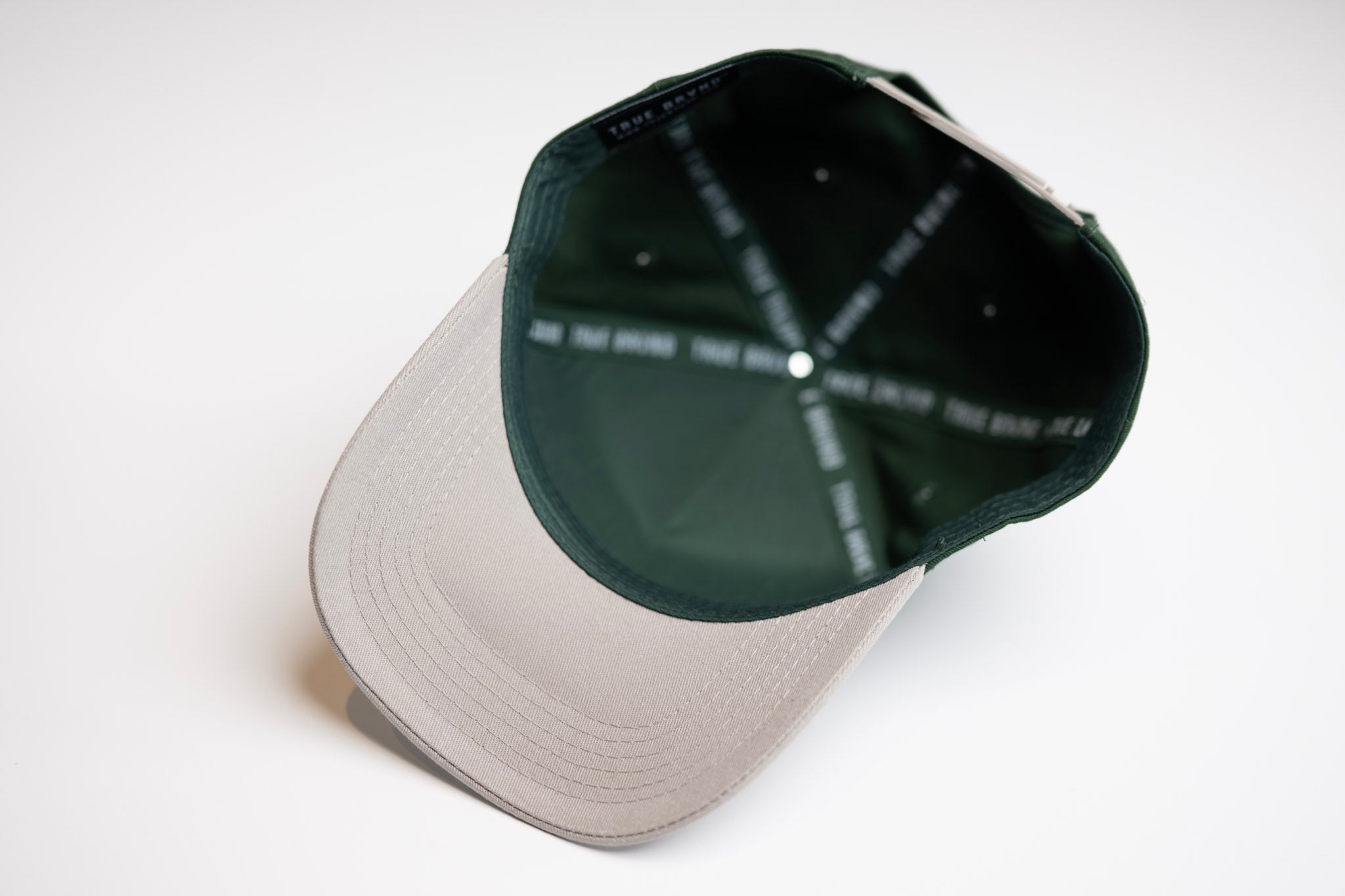 Precurved Dallas snapback - GRAY / FOREST GREEN