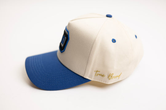 TRUE D HAT - ROYAL / OFFWHITE