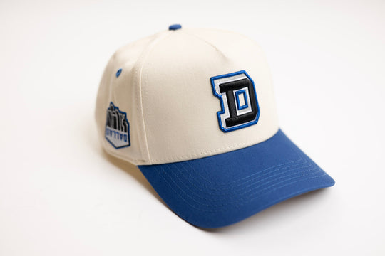TRUE D HAT - ROYAL / OFFWHITE